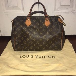 AUTHENTIC LOUIS VUITTON Speedy 30